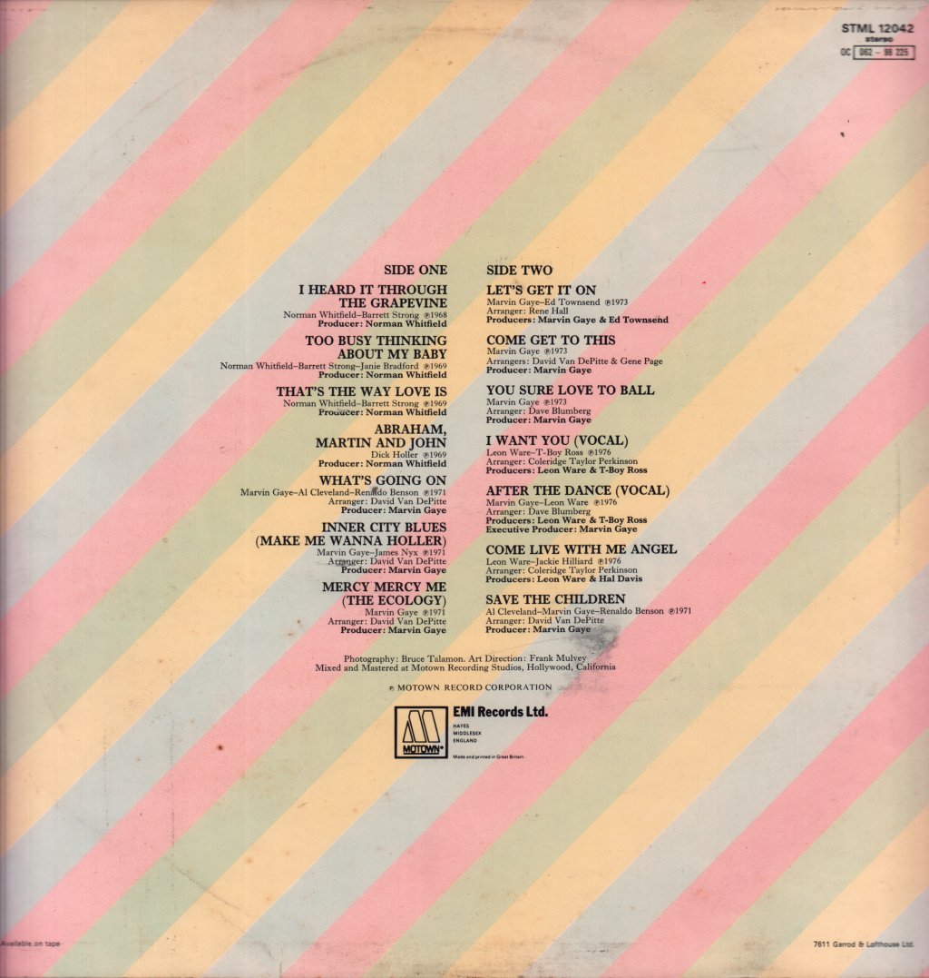 Marvin Gaye - Best Of - Lp