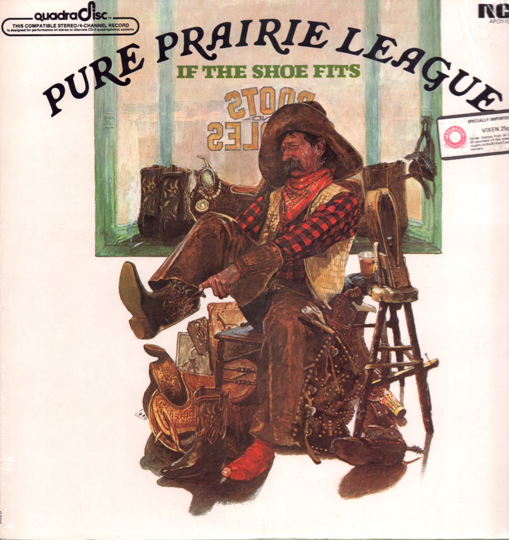 Pure Prairie League - If The Shoe Fits - Lp