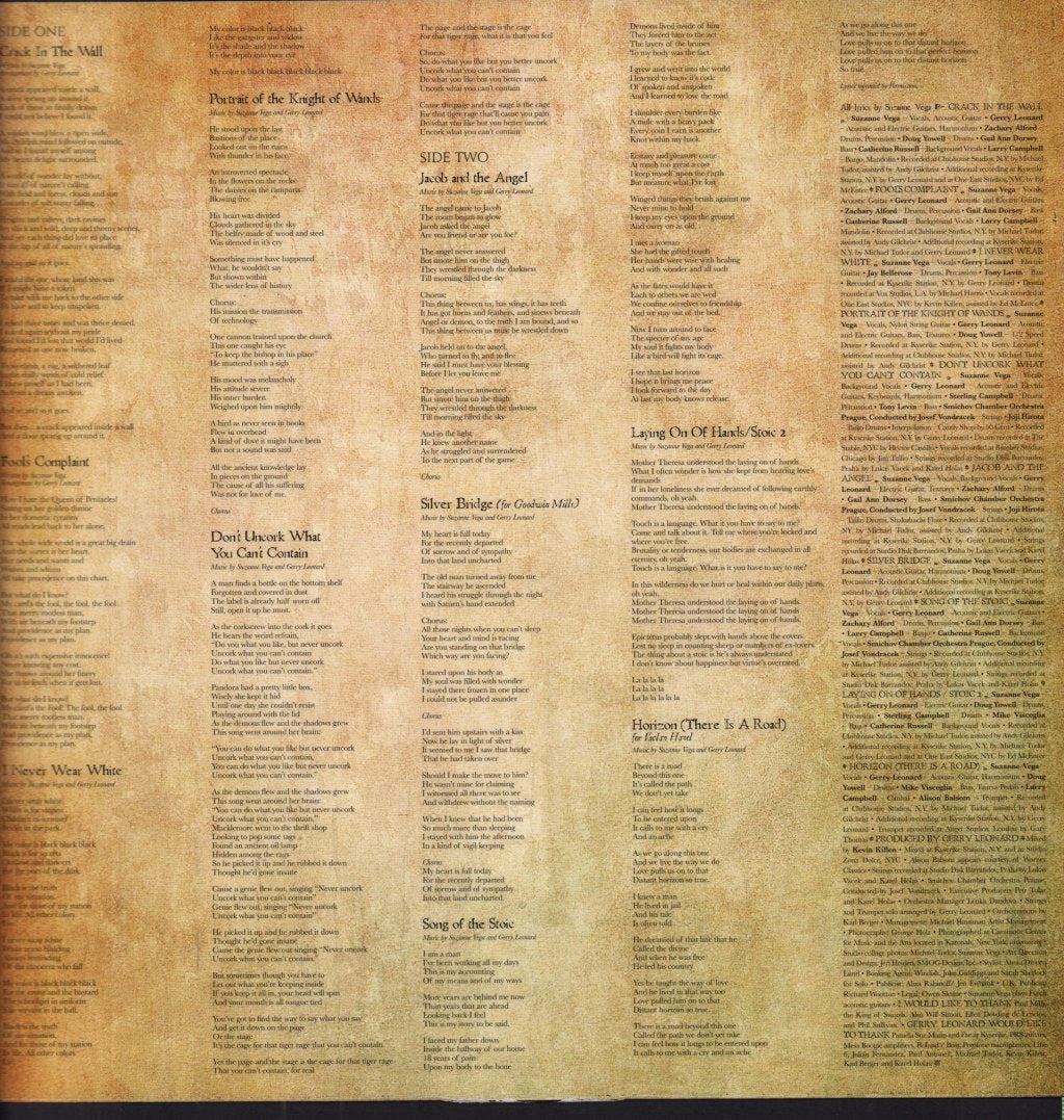 Suzanne Vega - Tales From The Realm Of The Queen Of Pentacles - Lp