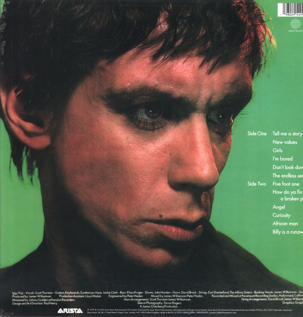 Iggy Pop - New Values - Lp