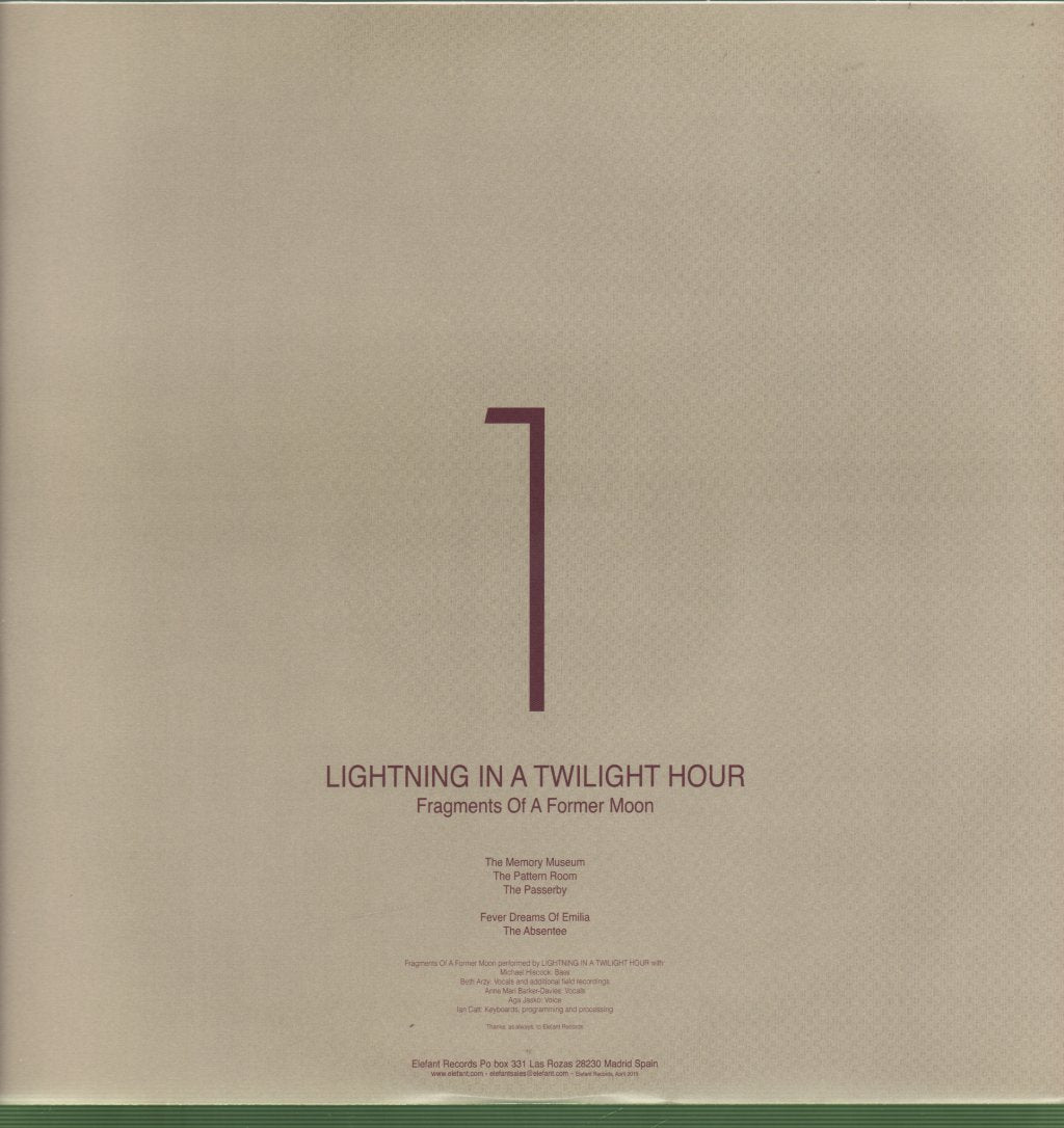 Lightning In A Twilight Hour - Fragments Of A Former Moon - Double Lp