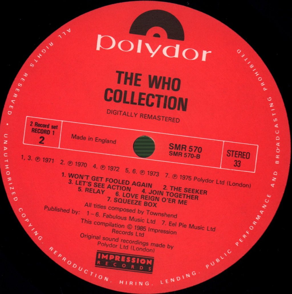 Who - Collection - Double Lp