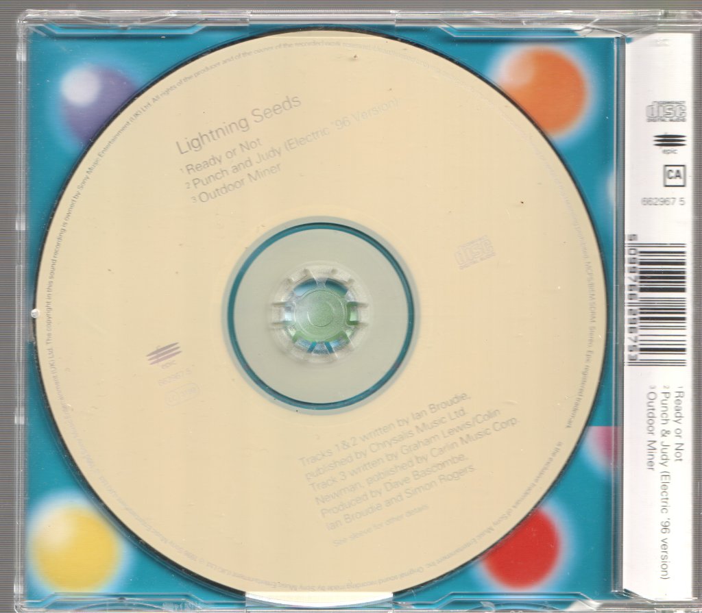 Lightning Seeds - Ready Or Not - Cd