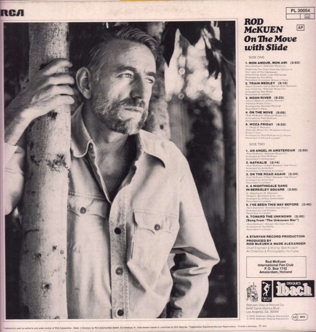 Rod Mckuen - On The Move With Slide - Lp