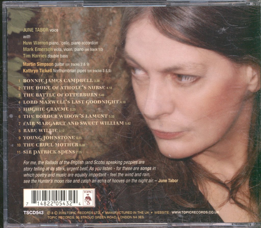 June Tabor - An Echo Of Hooves - Cd