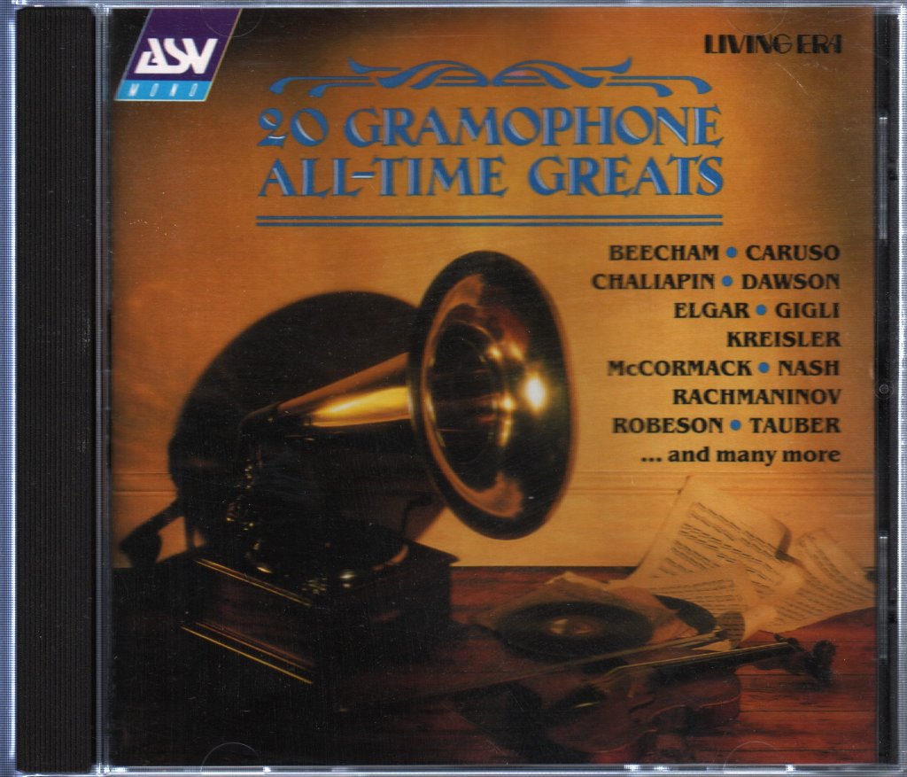 Various Artists - 20 Gramophone All Time Greats - Original Mono Recordings From 1907 - 1935 - Cd