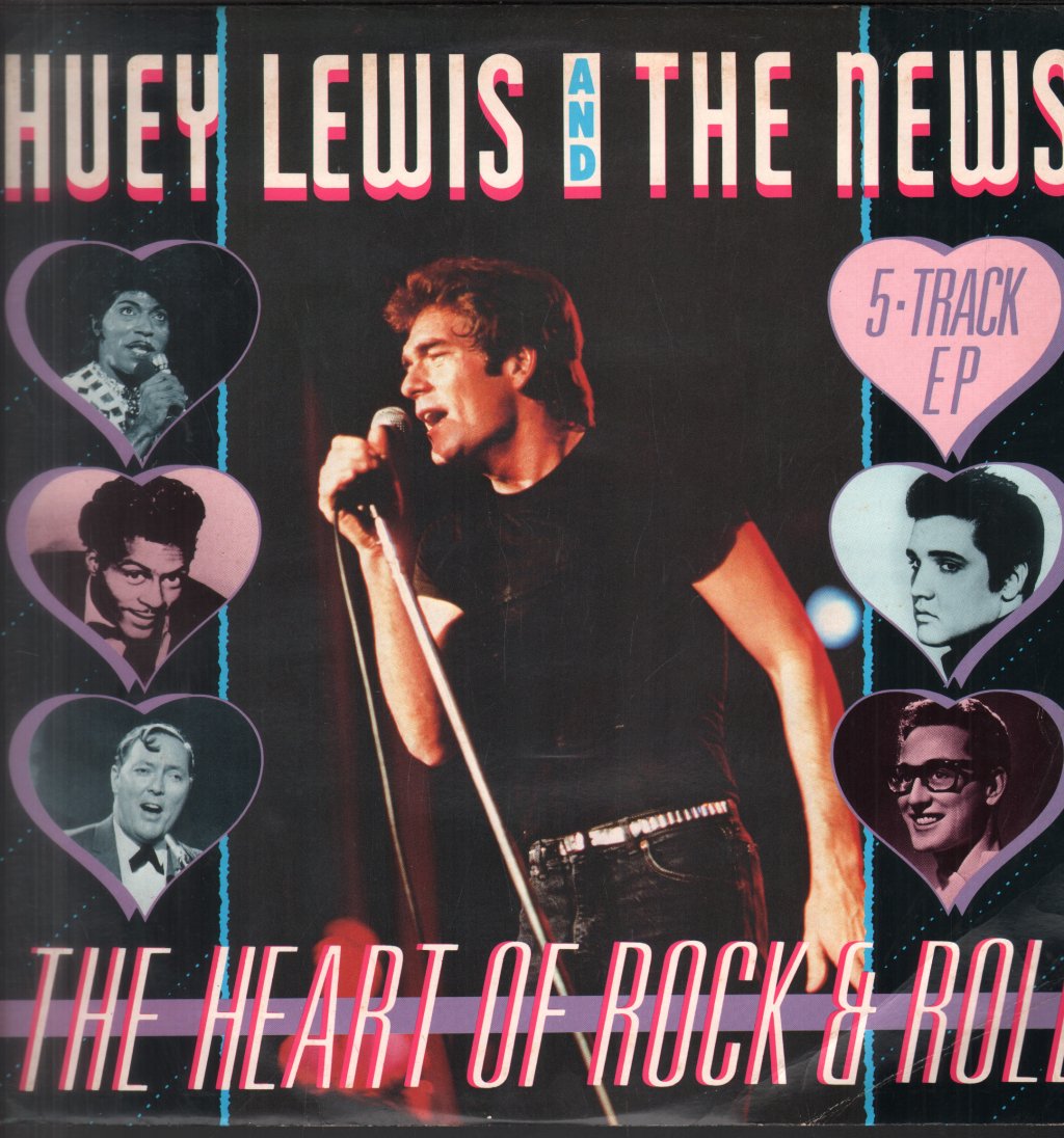 Huey Lewis And The News - Heart Of Rock And Roll - 12 Inch