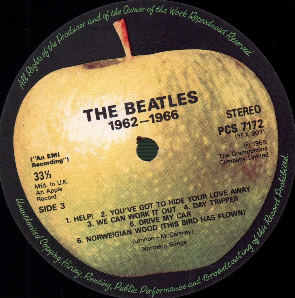 Beatles - 1962-1966 - Double Lp