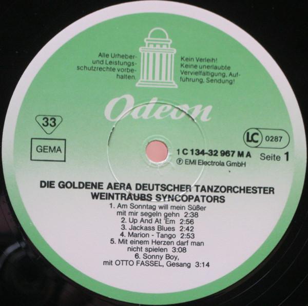 Weintraubs Syncopators - Die Goldene Aera Deutscher Tanzorchester - Double Lp