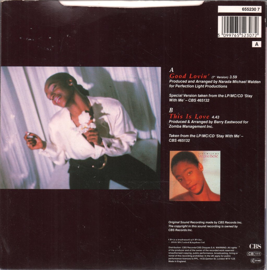 Regina Belle - Good Lovin' - 7 Inch