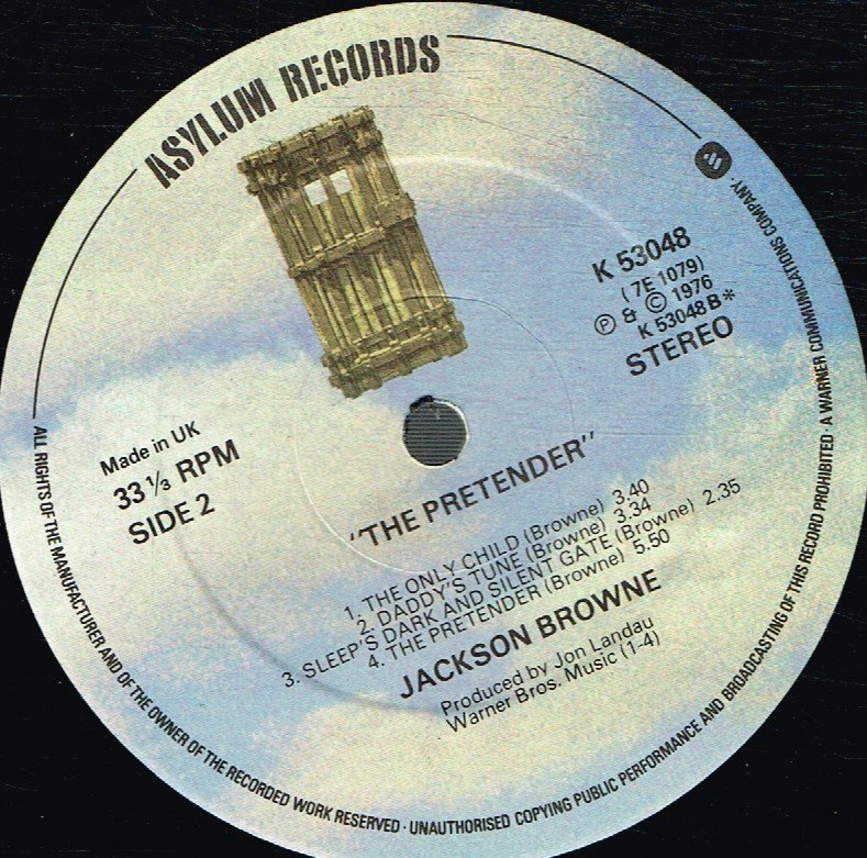 Jackson Browne - Pretender - Lp
