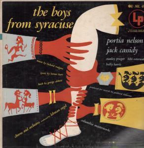 Boys From Syracuse (Musical) - New York Production - Lp