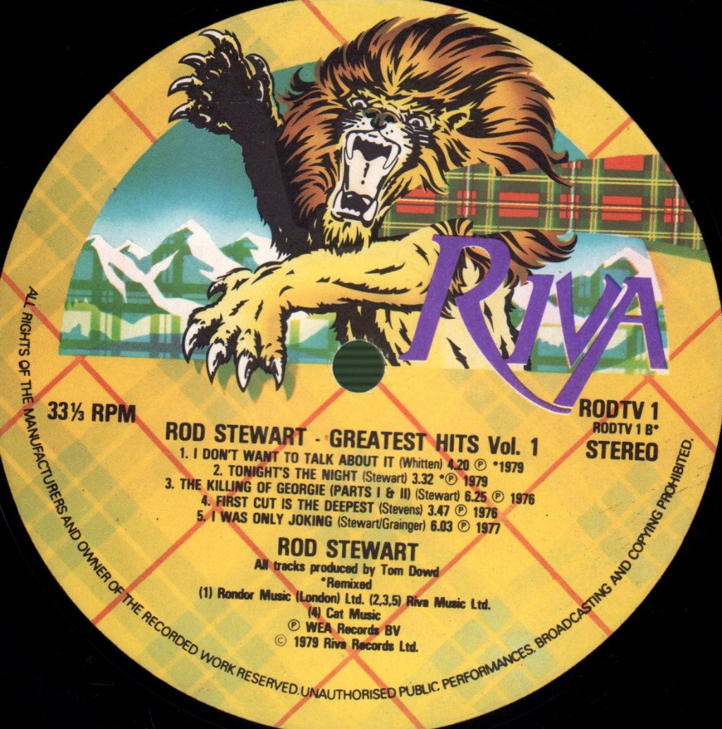 Rod Stewart - Greatest Hits - Lp