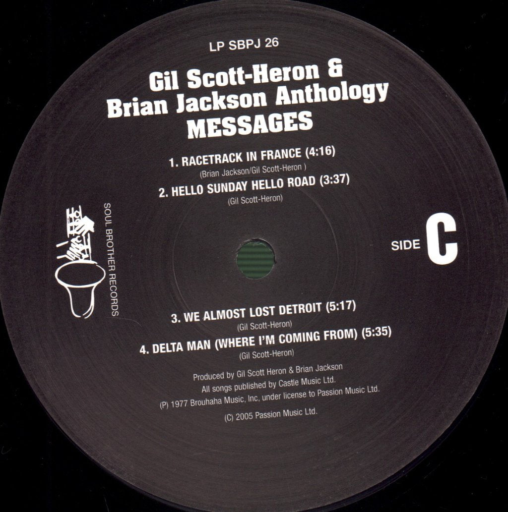 Gil Scott-Heron & Brian Jackson - Anthology - Messages - Double Lp