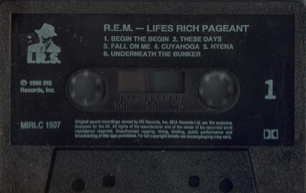 R.E.M. - Lifes Rich Pageant - Cassette