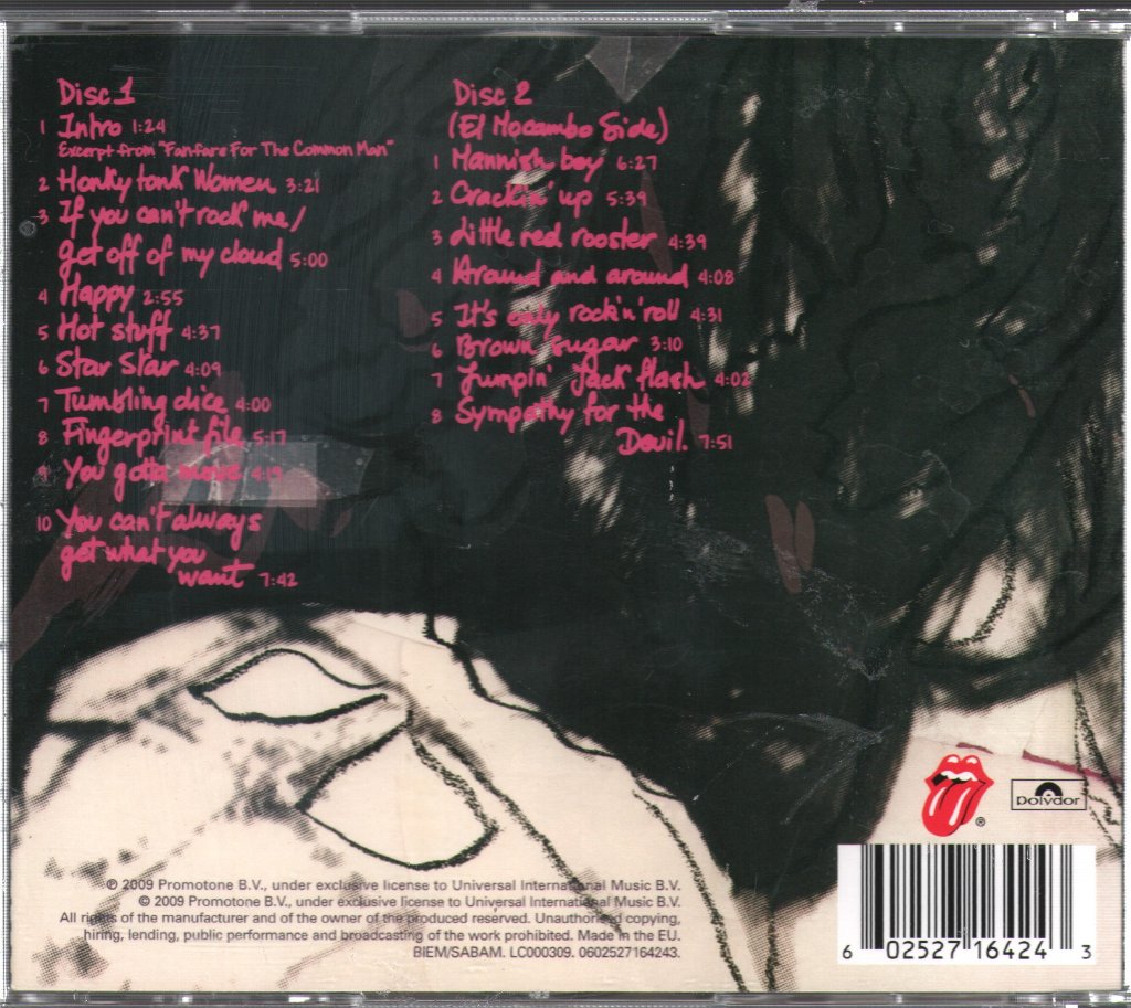 Rolling Stones - Love You Live - Double Cd