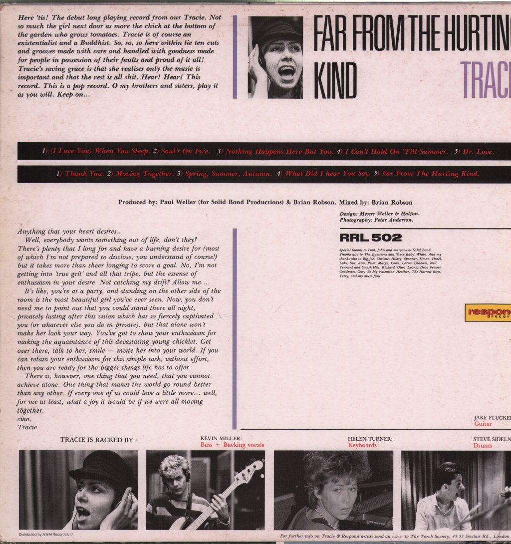 Tracie Young - Far From The Hurting Kind - Lp