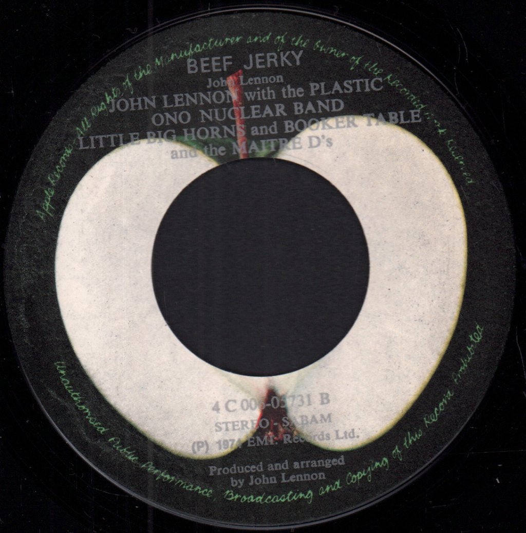John Lennon With The Plastic Ono Nuclear Band - Whatever Gets You Through The Night - 7 Inch