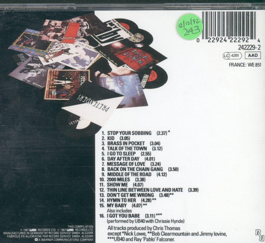 Pretenders - Singles - Cd