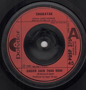 Shakatak - Easier Said Than Done - 7 Inch