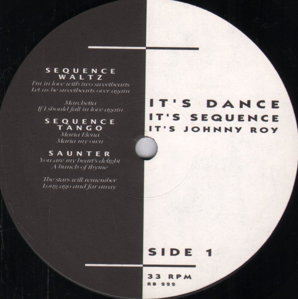 Johnny Roy - It's Dance It's Sequence - Lp