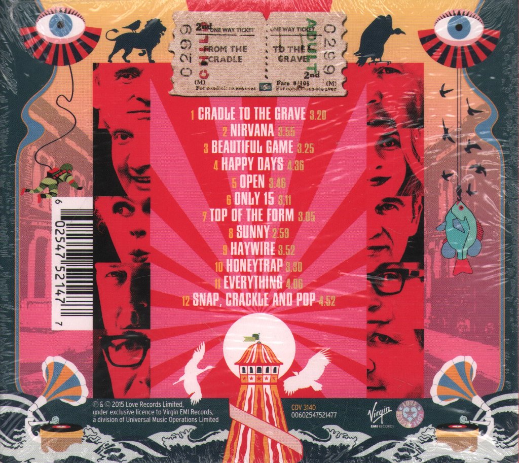 Squeeze - Cradle To The Grave - Cd