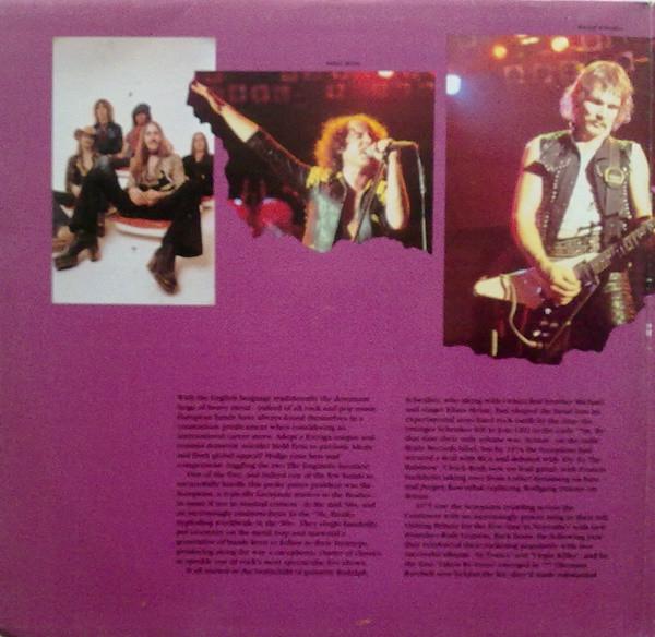 Scorpions - Hurricane Rock - Double Lp