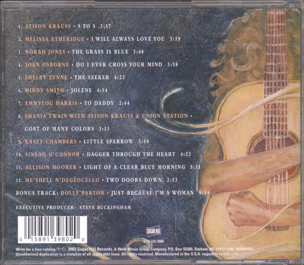 Various Artists - Just Because I'm A Woman - Songs Of Dolly Parton - Cd