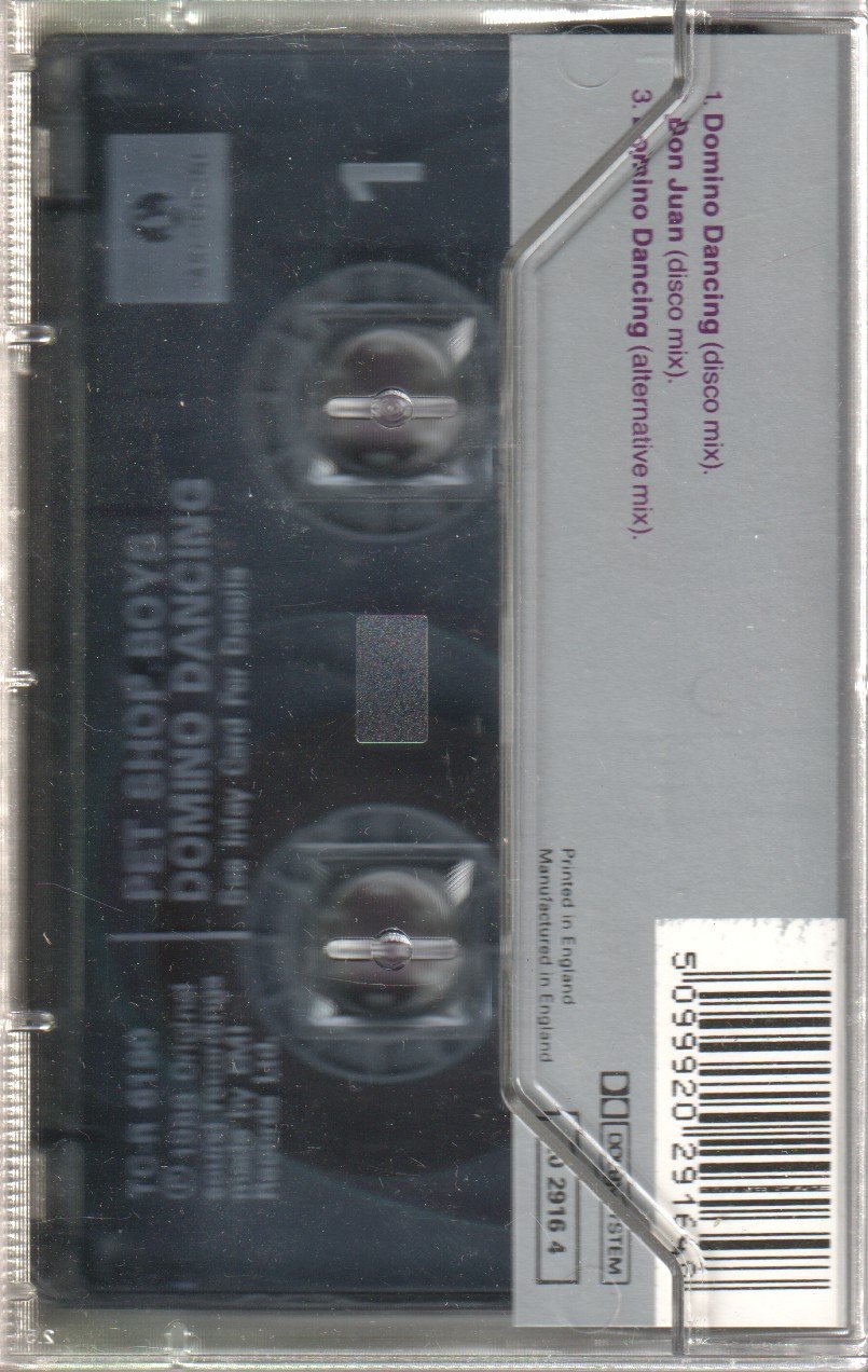 Pet Shop Boys - Domino Dancing - Cassette