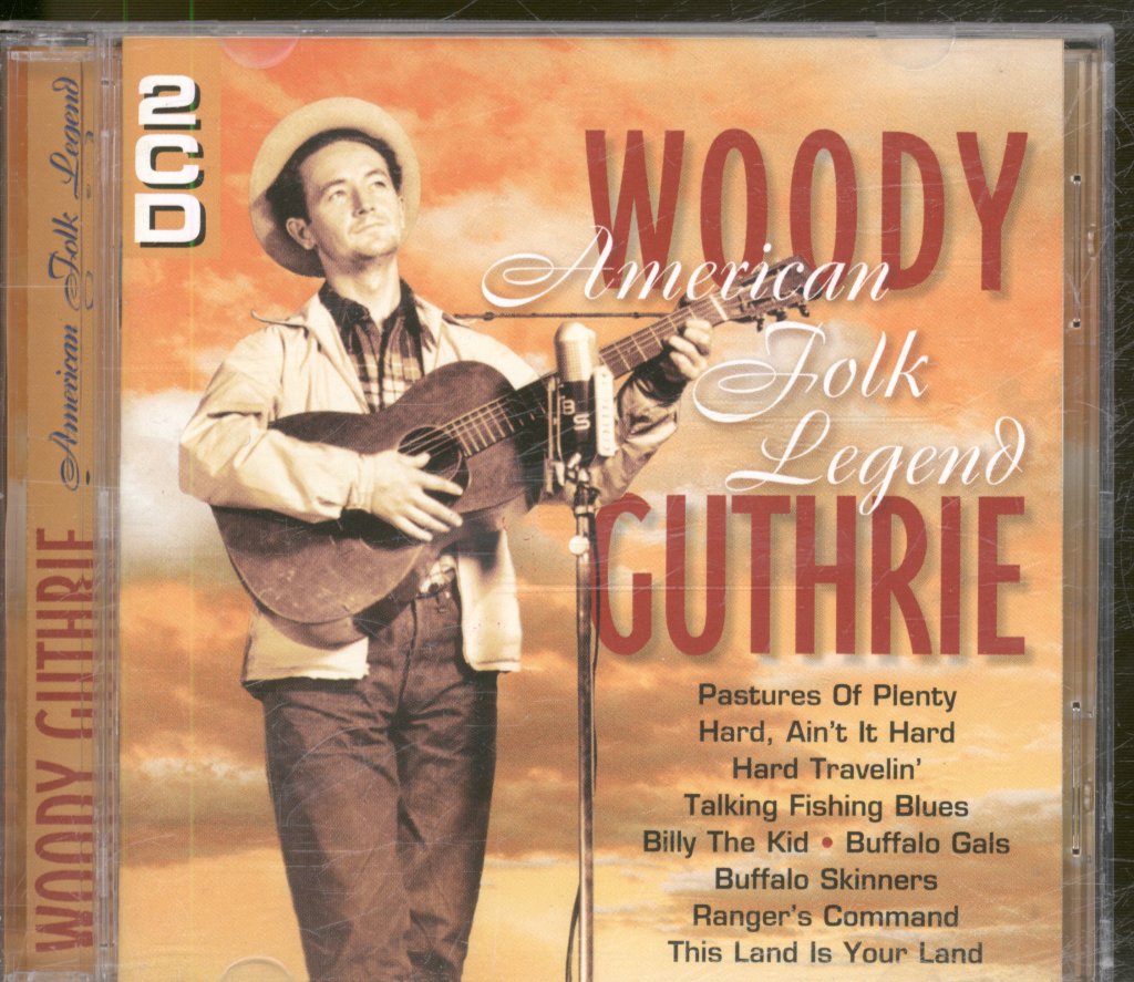 Woody Guthrie - American Folk Legend - Double Cd