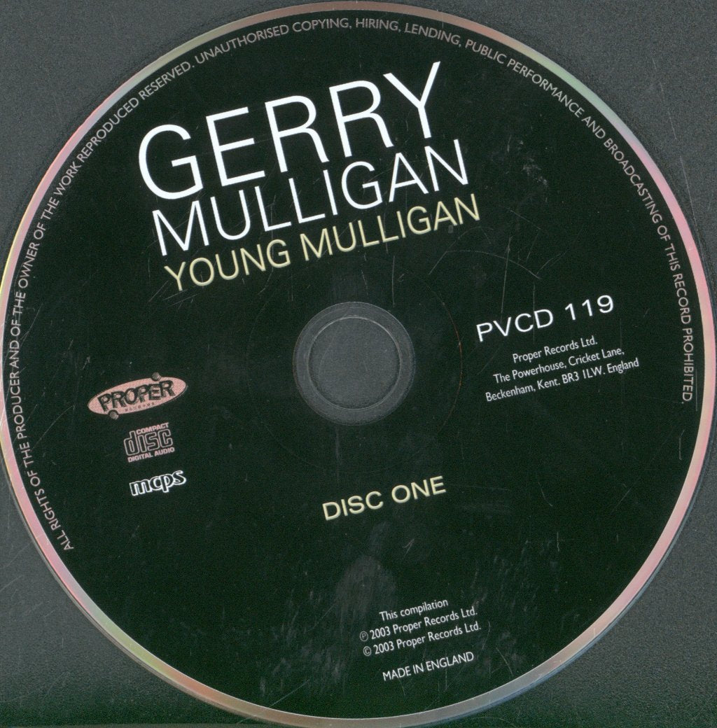 Gerry Mulligan - Young Mulligan - Double Cd