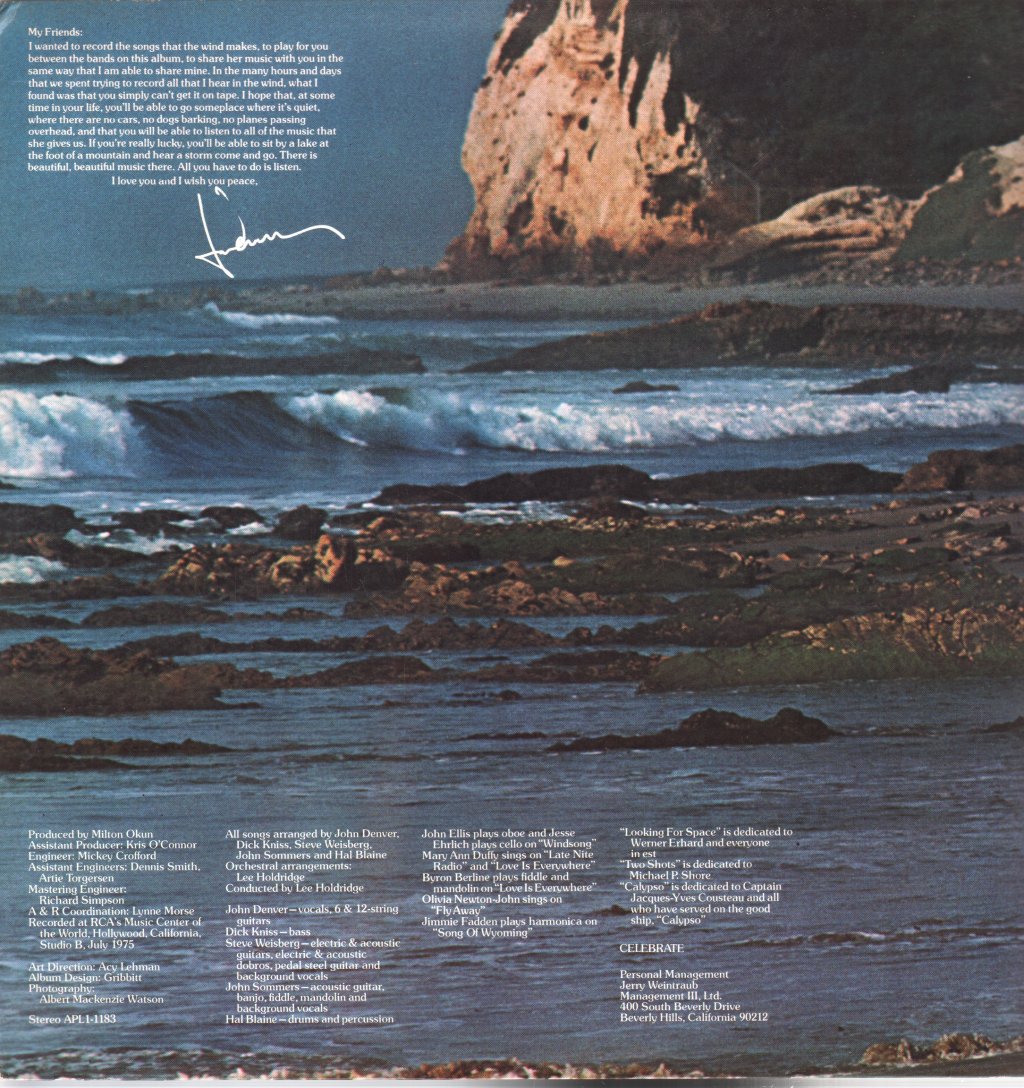 John Denver - Windsong - Lp