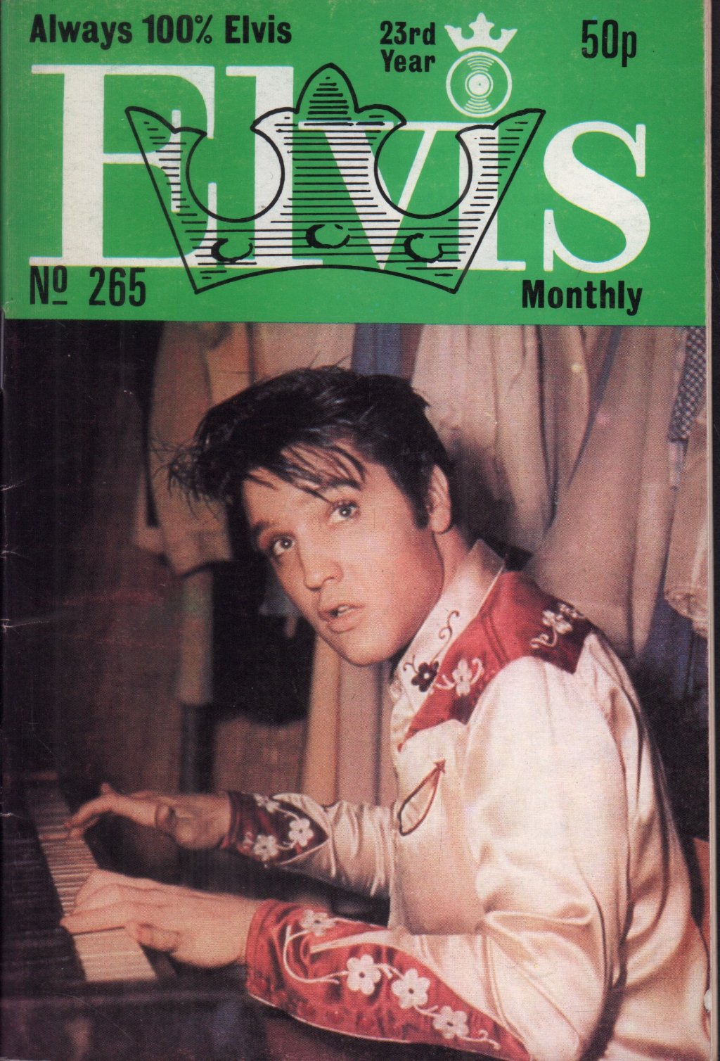 Elvis Presley - elvis monthly no 265 - Booklet