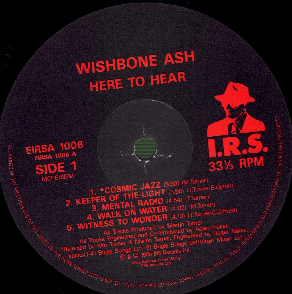 Wishbone Ash - Here To Hear - Lp