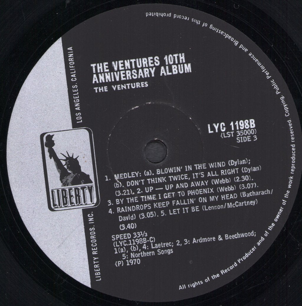 Ventures - 10th Anniversary Album - Double Lp