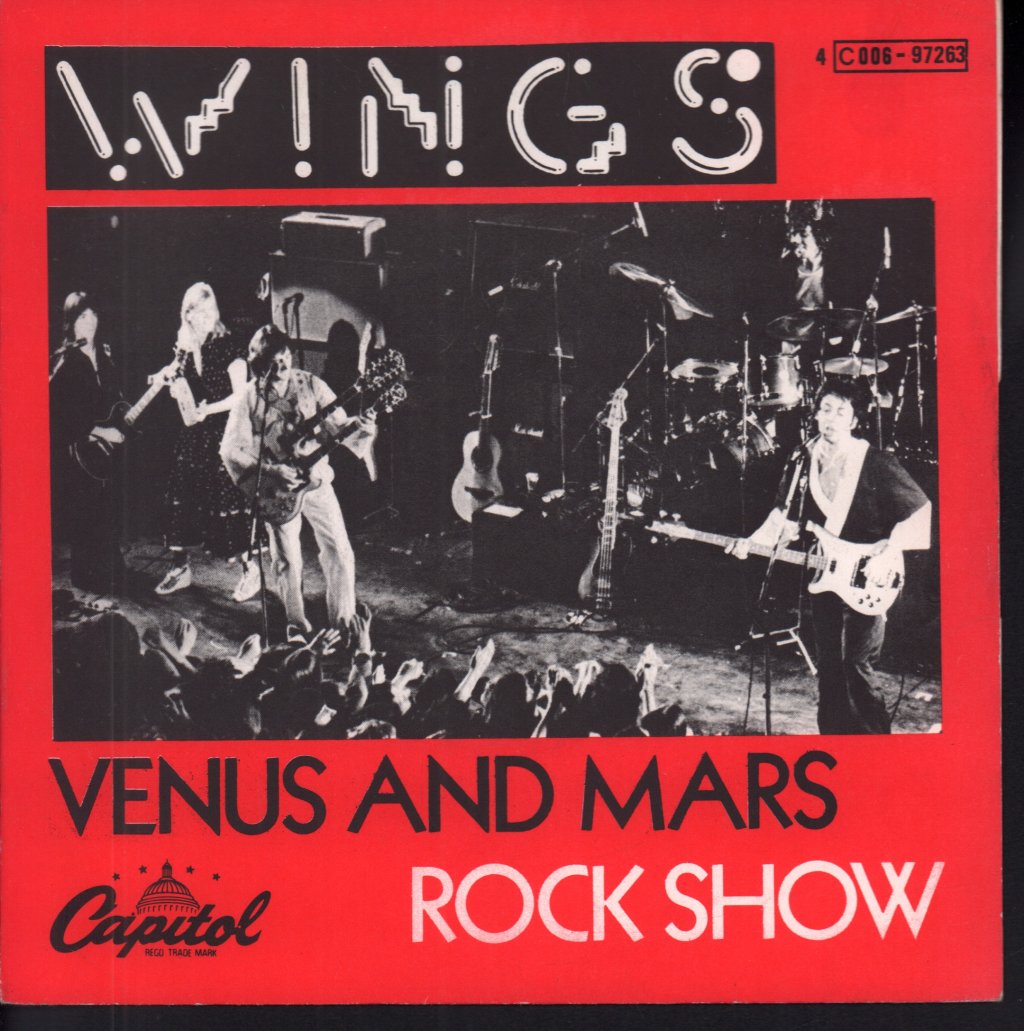 Wings - Venus And Mars Rock Show - 7 Inch