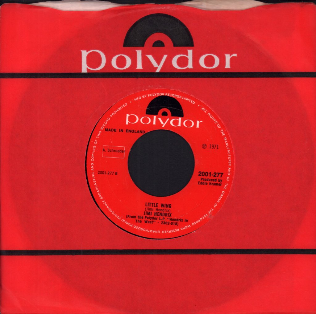 Jimi Hendrix - Johnny B Goode - 7 Inch