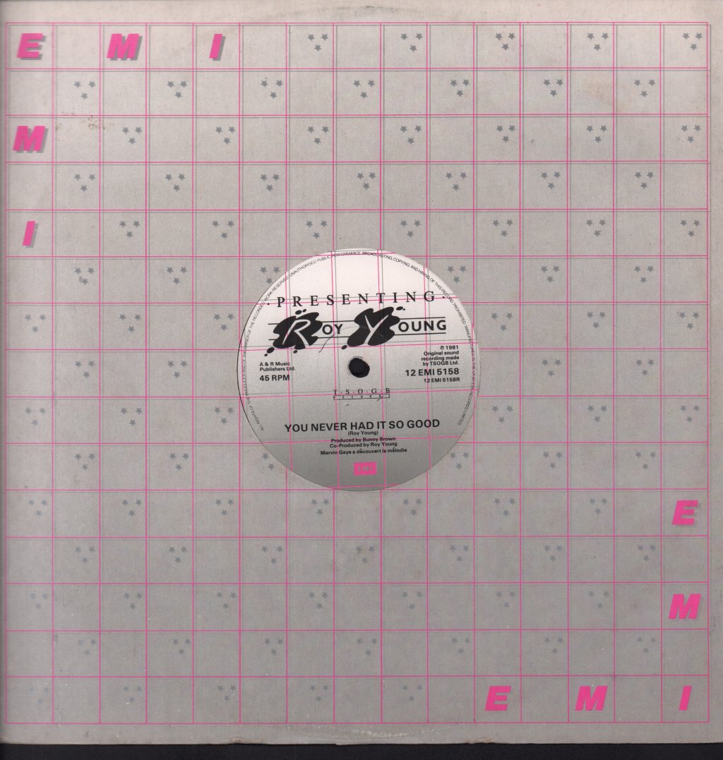 Roy Young - You Never Had It So Good - 12 Inch