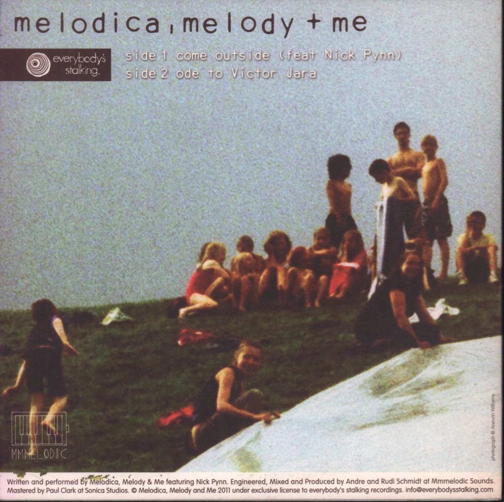 Melodica, Melody & Me - Come Outside - 7 Inch