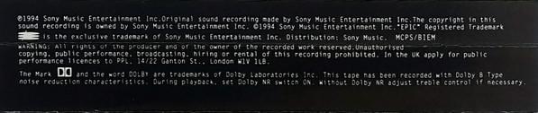 Mick Ronson - Heaven And Hull - Cassette