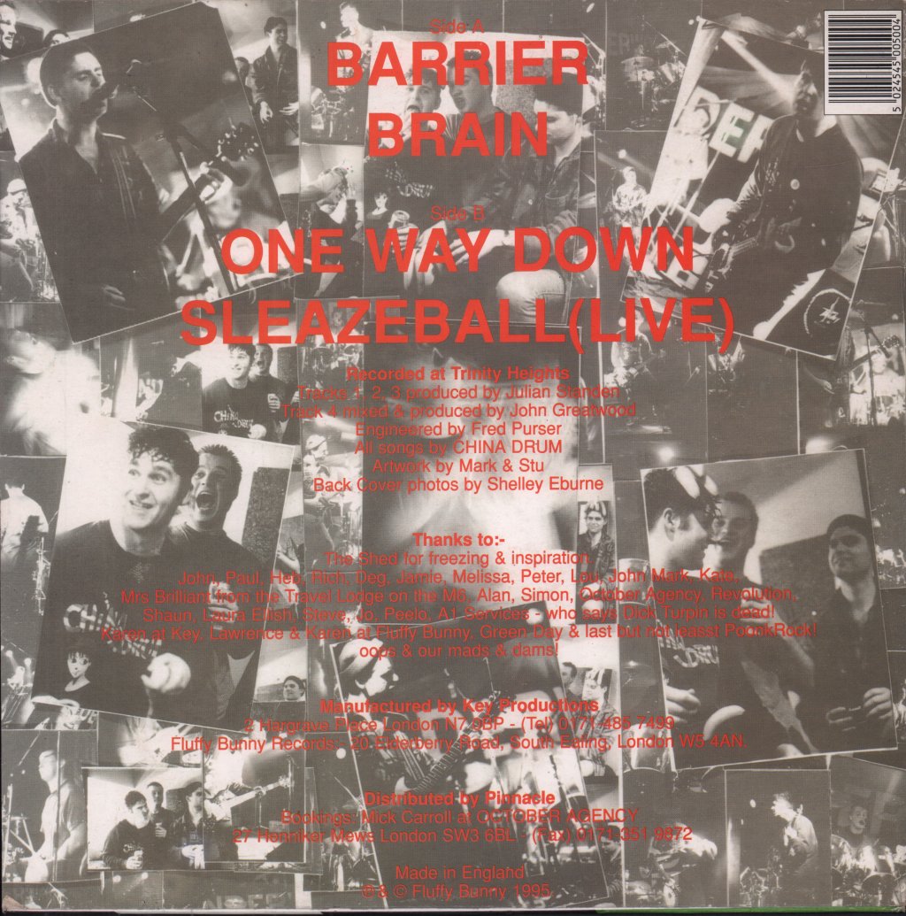 China Drum - Barrier - 10 Inch