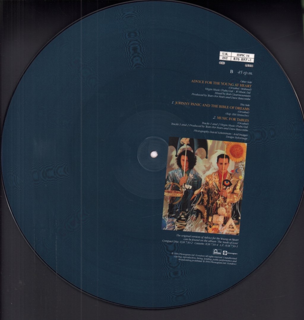 Tears For Fears - Advice For The Young At Heart - 12 Inch