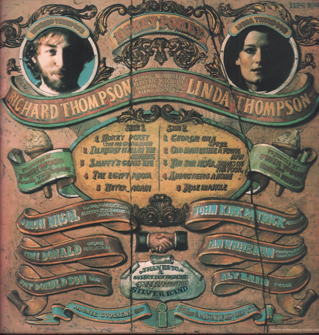 Richard And Linda Thompson - Hokey Pokey - Lp