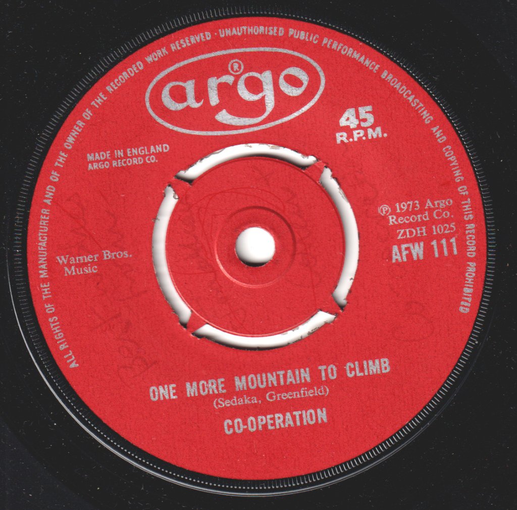 Co-Operation - One More Mountain To Climb - 7 Inch