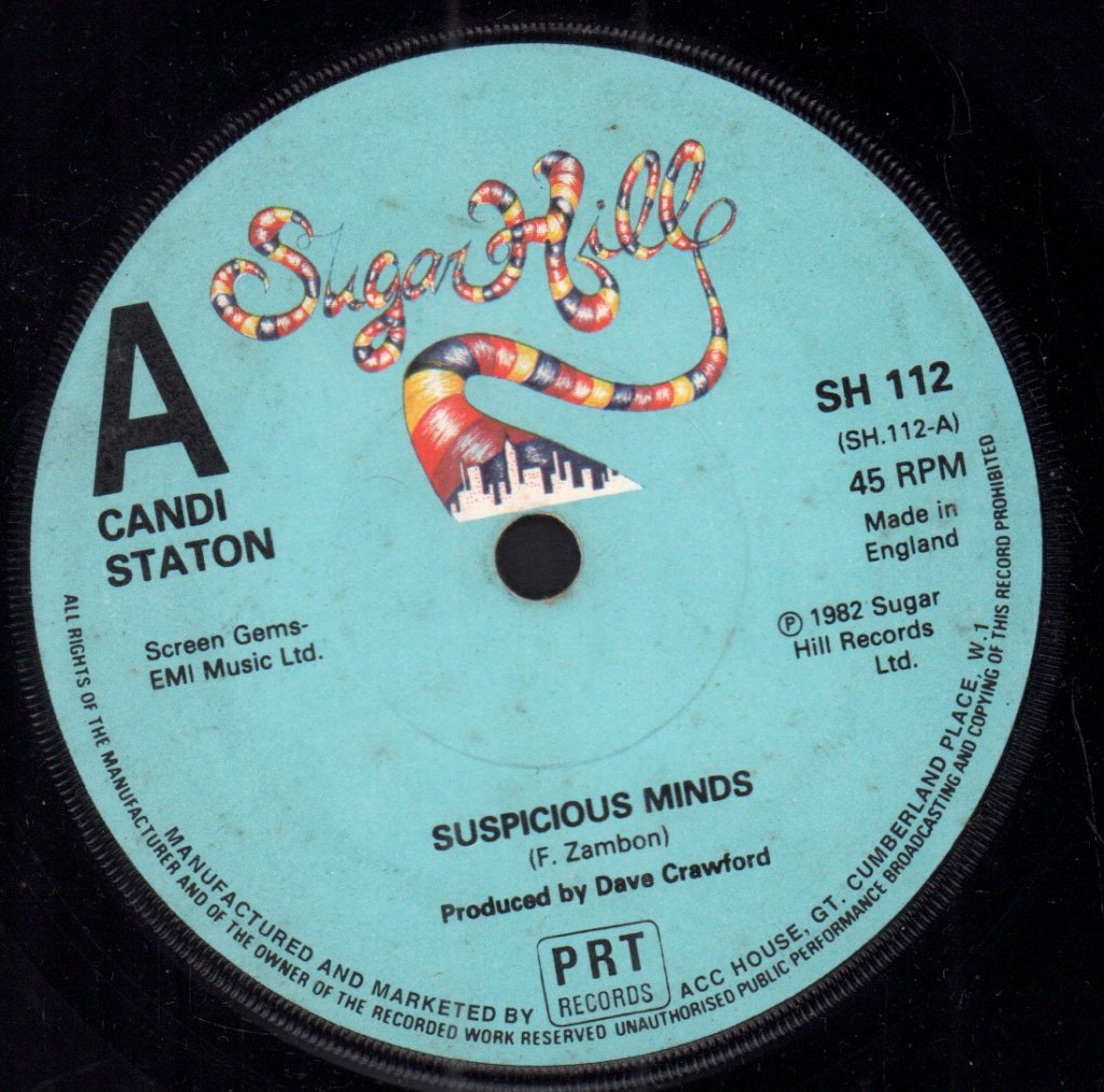 Candi Staton - Suspicious Minds - 7 Inch
