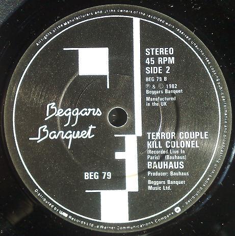 Bauhaus - Spirit - 7 Inch