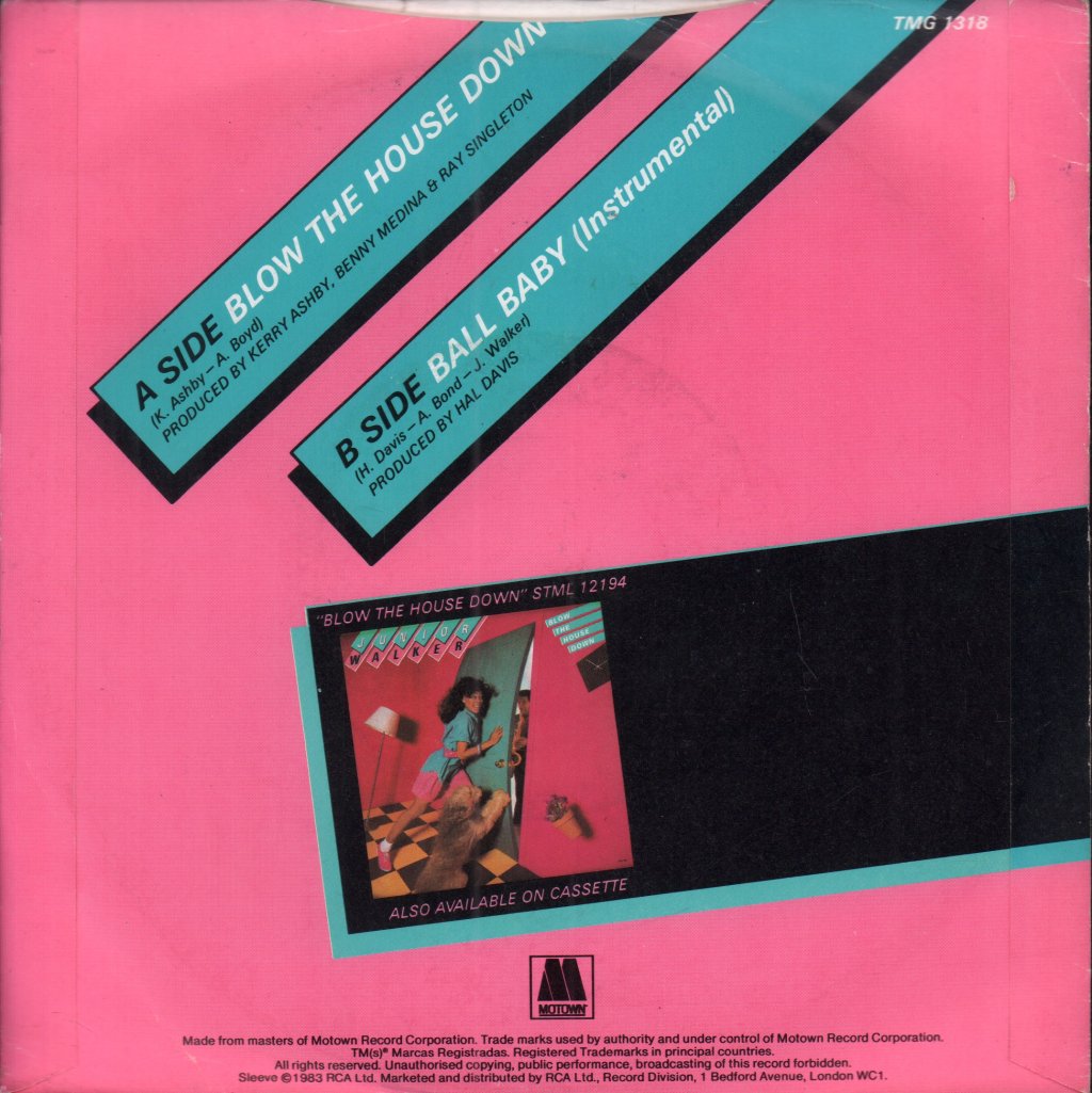 Junior Walker - Blow The House Down - 7 Inch