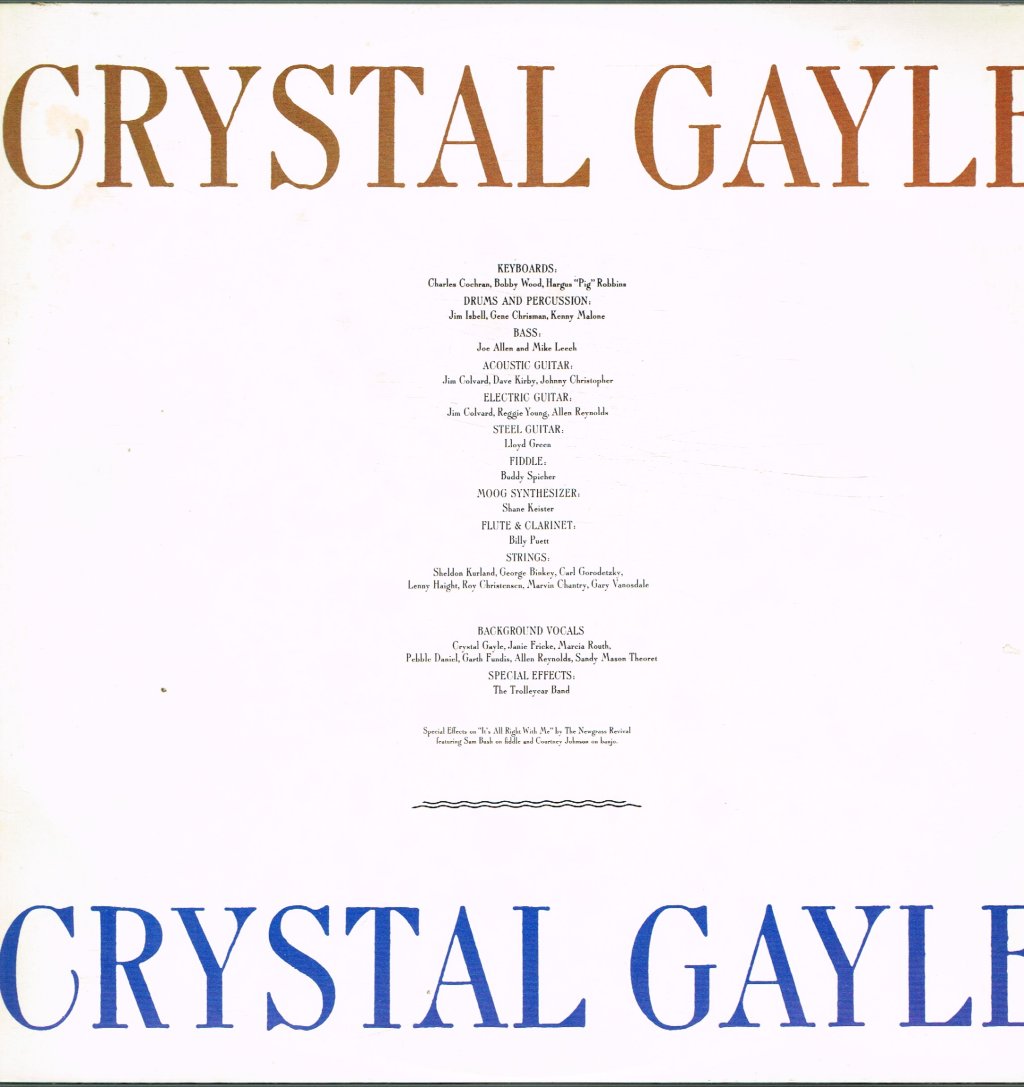 Crystal Gayle - We Must Believe In Magic - Lp