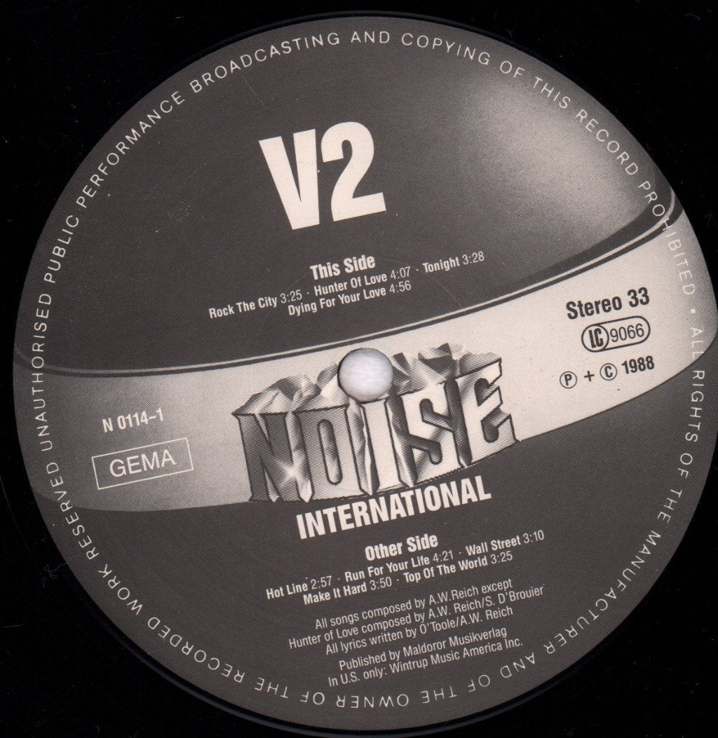 V2 (Rock/Metal Group) - V2 - Lp