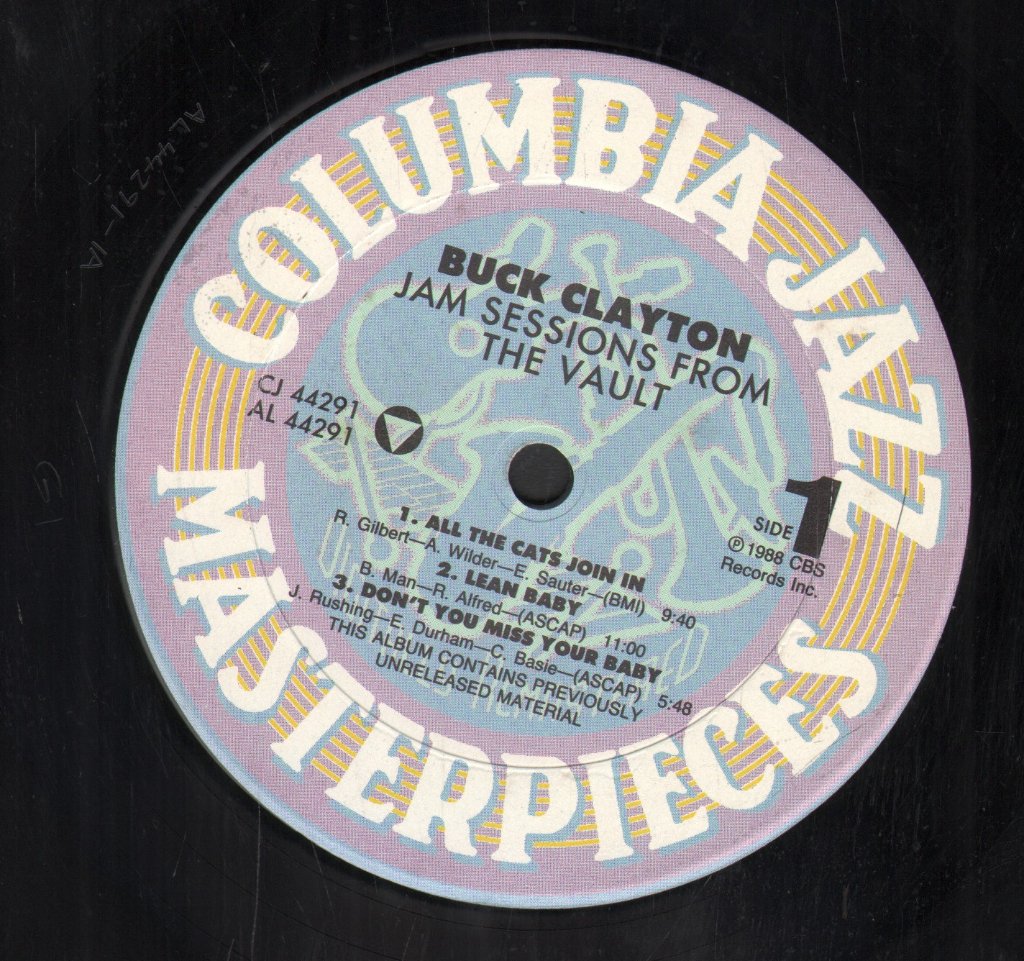 Buck Clayton - Jam Sessions From The Vault - Lp